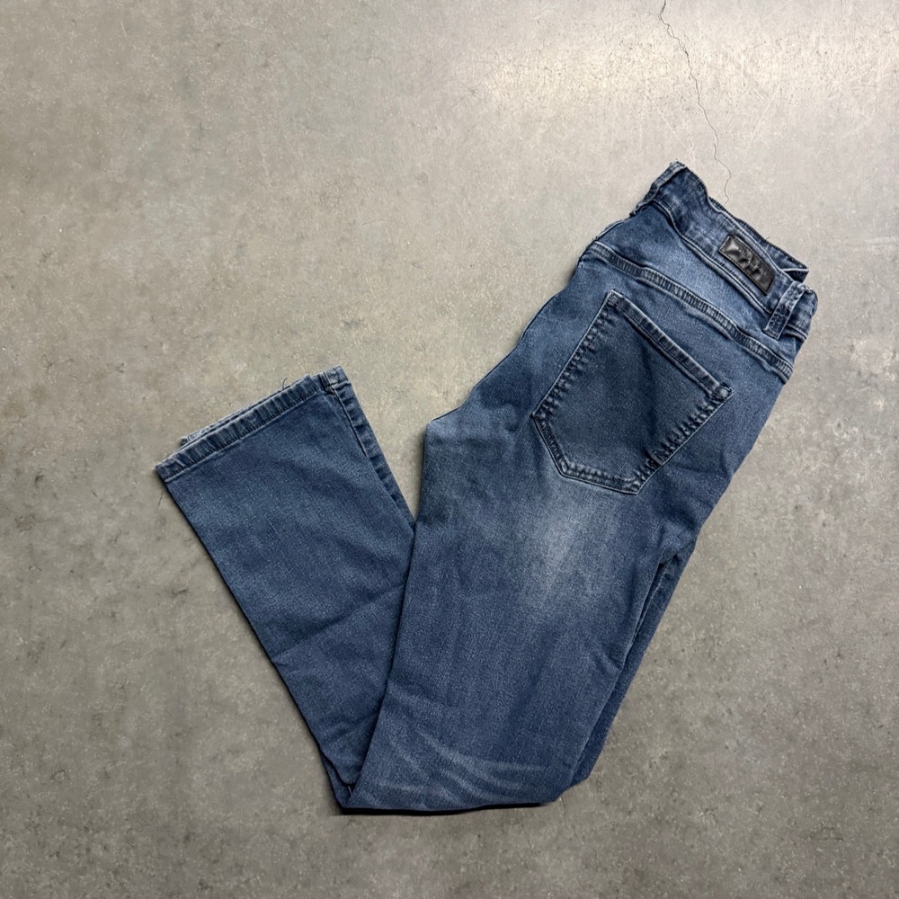 Kenneth Cole New York Mens Slim Fit Jeans Dark Wash 32x32 Denim Pants